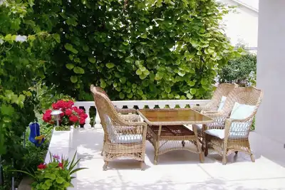 Image de Appartement de quatre chambres avec la terrasse et la vue sur le mer Vrsi - Mulo, Zadar (A-5791-a)
