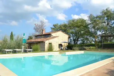 Image de Magnifique maison de vacances privée avec piscine privée, Tv, patio, vue panoramique et parking