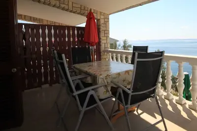 Image de Appartement d'une chambre prés de la plage Zdrelac, Pasman (A-8406-a)