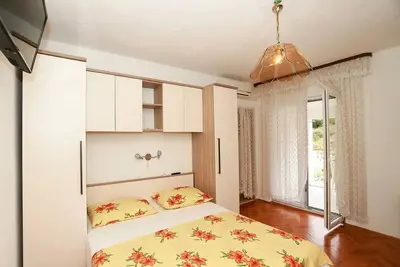 Image de Garçonnière avec le balcon Baska Voda, Makarska (As-6827-l)