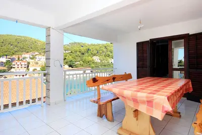 Image de Appartement de trois chambres prés de la plage Brna, Korcula (A-147-a)