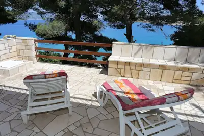 Image de Appartement de deux chambres prés de la plage Lumbarda, Korcula (A-9480-a)