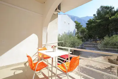 Image de Appartement d'une chambre avec la terrasse Baska Voda, Makarska (A-2756-c)