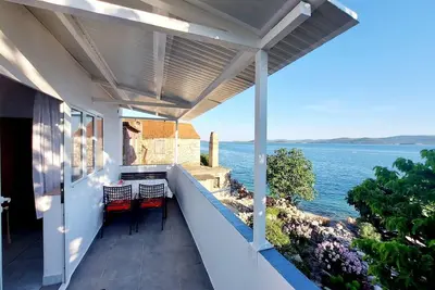 Image de Appartement de deux chambres prés de la plage Sveti Petar, Biograd (A-6167-a)