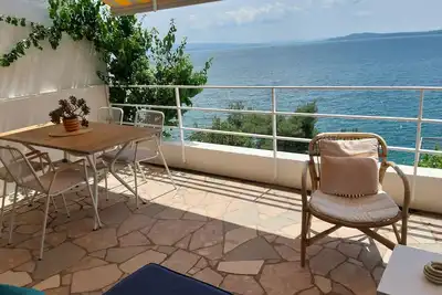 Image de Appartement de deux chambres prés de la plage Rastici, Ciovo (A-4818-a)