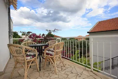 Image de Appartement d'une chambre avec la terrasse et la vue sur le mer Kuciste - Perna, Peljesac (A-4538-e)