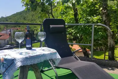 Image de Appartement de deux chambres avec la terrasse Opatija - Pobri, Opatija (A-7918-b)