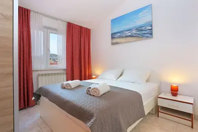 Image de Appartement d'une chambre avec air conditionné Marina, Trogir (A-5953-d)