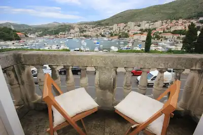 Appartement de deux chambres avec le balcon et la vue sur le mer Dubrovnik (A-9058-a)