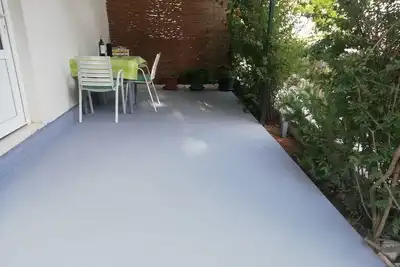 Garçonnière avec la terrasse Baie Saplunara, Mljet (As-4896-a)