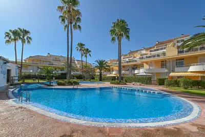 Image de Bel appartement confortable avec piscine communale à Denia, Costa Blanca, Espagne pour 4 personnes