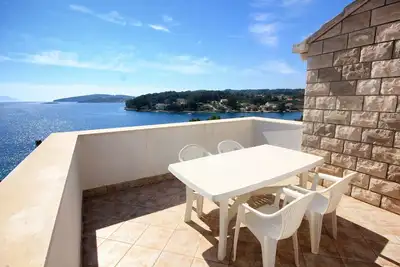 Image de Appartement d'une chambre prés de la plage Lumbarda, Korcula (A-4440-f)