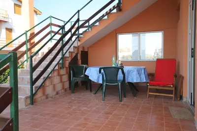 Image de Appartement de trois chambres avec la terrasse et la vue sur le mer Sukosan, Zadar (A-3273-b)
