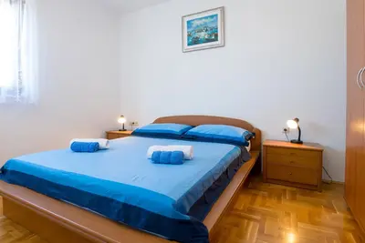 Appartement d'une chambre avec la terrasse et la vue sur le mer Zadar - Diklo, Zadar (A-5887-b)
