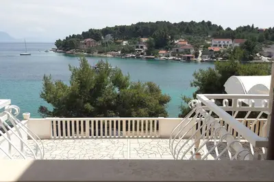 Appartement d'une chambre prés de la plage Lumbarda, Korcula (A-13626-b)