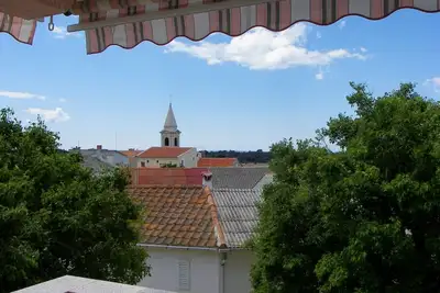 Appartement d'une chambre avec la terrasse Novalja, Pag (A-212-d)