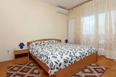 Image de Appartement de deux chambres avec le balcon et la vue sur le mer Punat, Krk (A-5410-a)