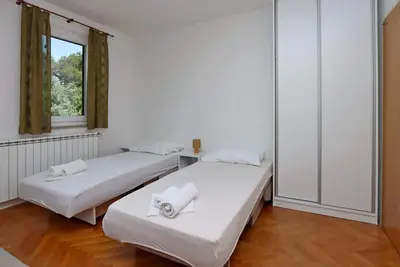 Appartement d'une chambre avec le balcon Novalja, Pag (A-213-d)