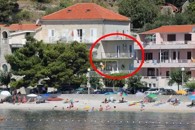 Image de Appartement de quatre chambres prés de la plage Podgora, Makarska (A-6780-a)