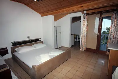 Garçonnière avec la terrasse et la vue sur le mer Suha Punta, Rab (As-5050-b)