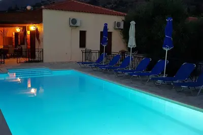 Image de Près d'Almyrida ☀️ Pas d'escaliers! ☀️ Piscine privée fermée pour la sécurité des enfants WiFi WiFi gratuit