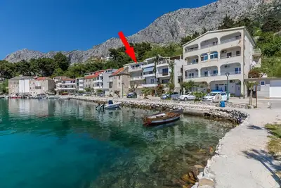 Image de Appartement de trois chambres prés de la plage Drasnice, Makarska (A-2722-a)