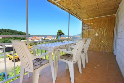 Image de Appartement d'une chambre avec la terrasse et la vue sur le mer Zuljana, Peljesac (A-254-b)