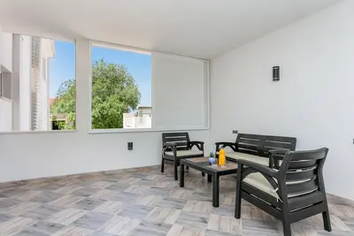 Image de Appartement d'une chambre avec la terrasse et la vue sur le mer Podaca, Makarska (A-6736-b)