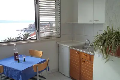 Image de Garçonnière avec air conditionné Igrane, Makarska (As-5266-b)