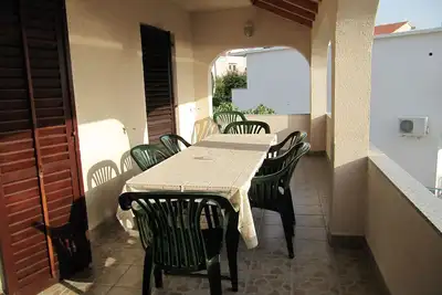 Image de Appartement de trois chambres prés de la plage Brodarica, Sibenik (A-4221-b)