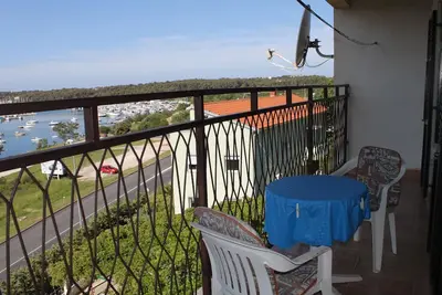 Image de Appartement d'une chambre avec le balcon et la vue sur le mer Pula (A-7681-a)