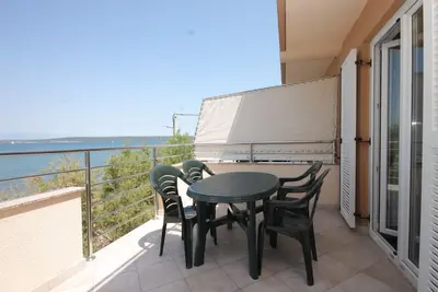 Appartement d'une chambre prés de la plage Banj, Pasman (A-8206-d)