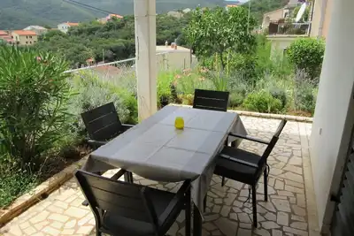 Image de Appartement de deux chambres avec la terrasse et la vue sur le mer Rabac, Labin (A-2340-b)
