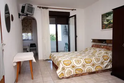 Garçonnière avec la terrasse et la vue sur le mer Suha Punta, Rab (As-5050-a)