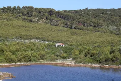 Image de Maison de vacances de style Robinson Crusoé isolée Baie Jaz - Telašćica, Dugi otok (K-8176)