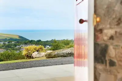 Image de Rhiwelli, une propriété de deux chambres à louer près de Fishguard dans le Pembrokeshire.
