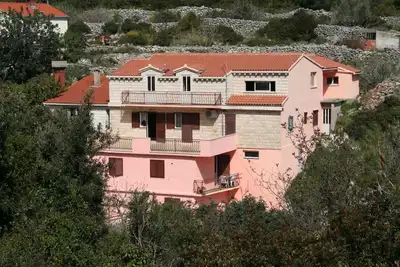 Image de Appartement d'une chambre avec le balcon Racisce, Korcula (A-4359-a)