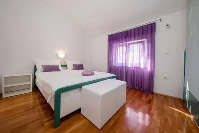 Appartement d'une chambre avec le balcon Palit, Rab (A-4971-a)