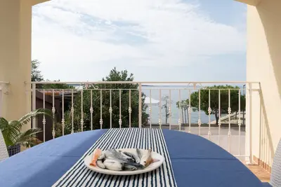Appartement d'une chambre prés de la plage Mandre, Pag (A-4092-c)