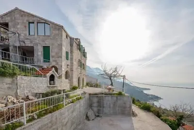Image de Appartement d'une chambre avec air conditionné Brela, Makarska (A-11552-c)