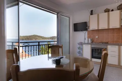 Image de Appartement de deux chambres avec air conditionné Vis (A-8526-a)