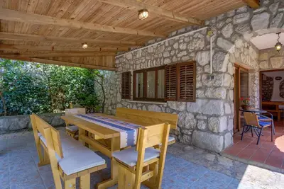 Image de Appartement d'une chambre avec la terrasse Punta kriza, Cres (A-867-b)