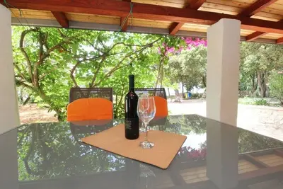 Appartement de deux chambres prés de la plage Mandre, Pag (A-6284-c)