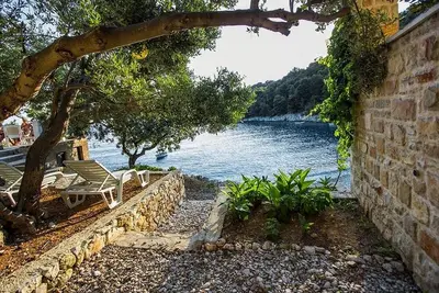 Image de Appartement de deux chambres prés de la plage Baie Skozanje, Hvar (A-5713-a)
