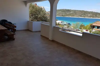 Image de Appartement de deux chambres prés de la plage Kanica, Rogoznica (A-12895-a)