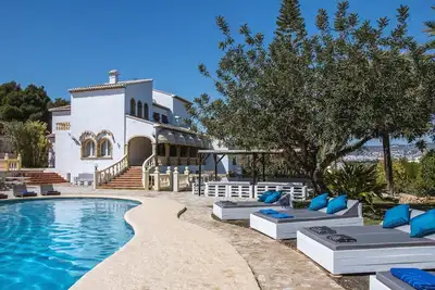 Image de Grande villa charmante à Javea, sur la Costa Blanca, Espagne avec piscine privée pour 16 personnes