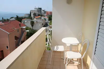 Image de Appartement de deux chambres avec le balcon Podgora, Makarska (A-518-d)