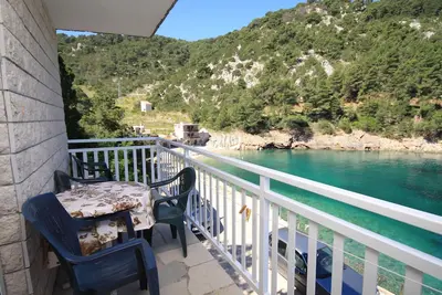 Image de Appartement de deux chambres prés de la plage Baie Mala Pogorila, Hvar (A-8953-a)