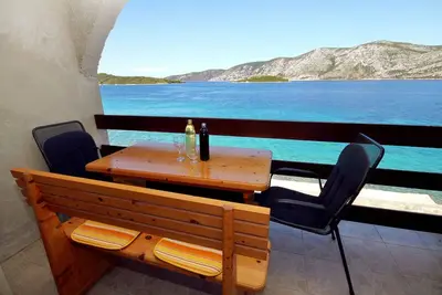 Image de Appartement de deux chambres prés de la plage Kneza, Korcula (A-9166-b)