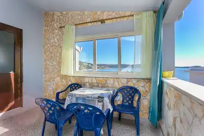 Appartement d'une chambre prés de la plage Sevid, Trogir (A-4287-a)